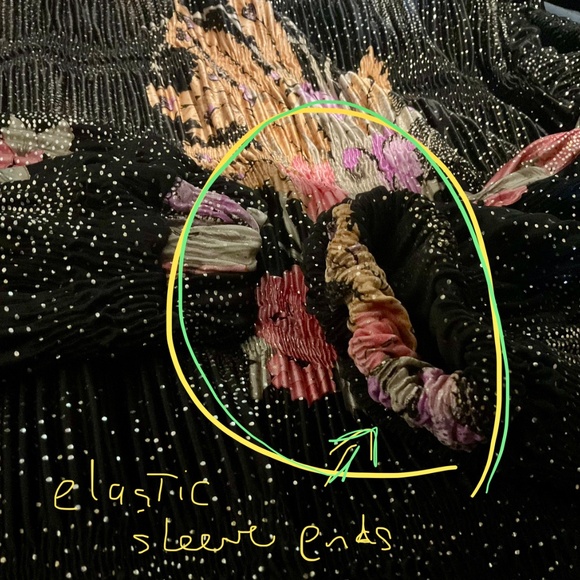 ‘’’VALENTINA ‘’’’   VINTAGE  PLEATED    SPRING JACKET one size fits all. - Picture 8 of 12